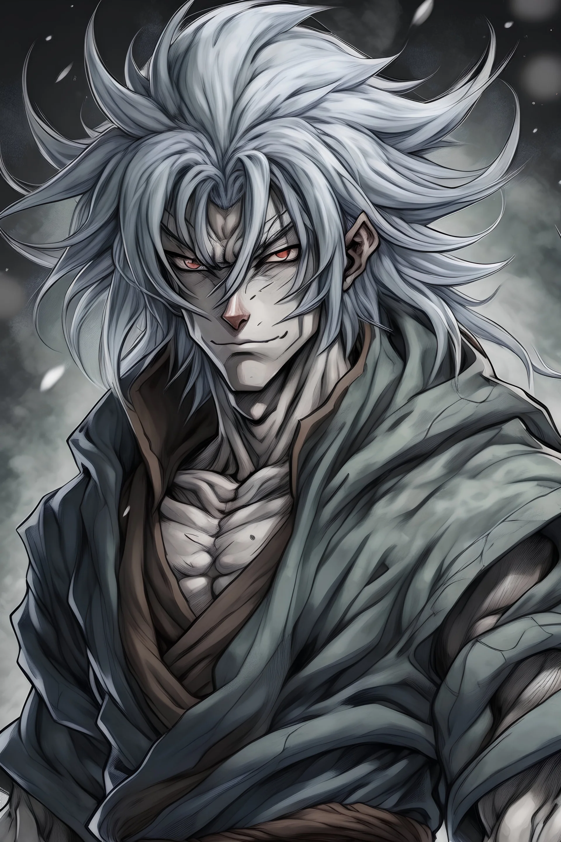 Tomura Shigaraki, DBZ art style