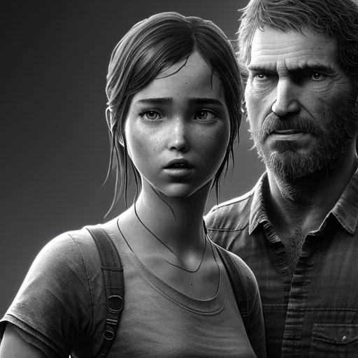 last of us ellie, highly detailed, head nad shoulders portrait