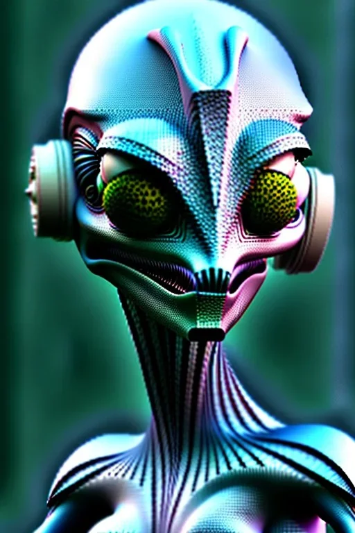 alien, V, 8k, finely detailed, photo realistic.