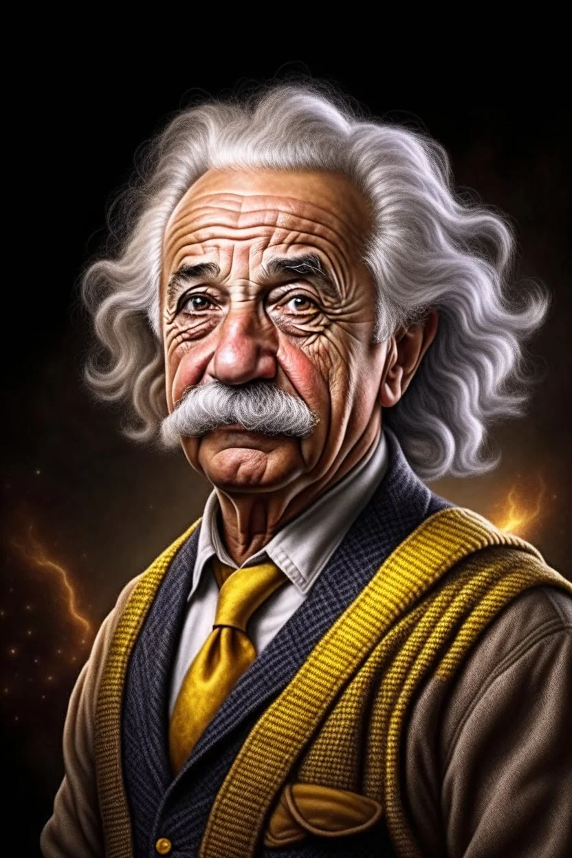 albert einstein as wonder woman , hd ultra