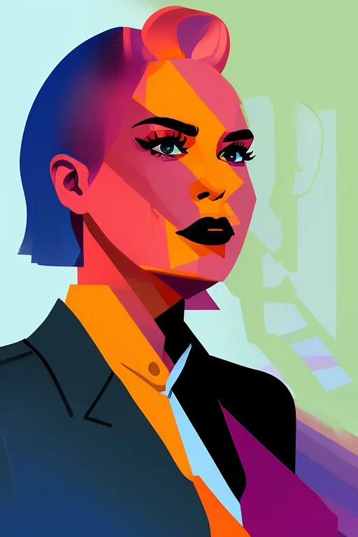 Portrait of powerful women