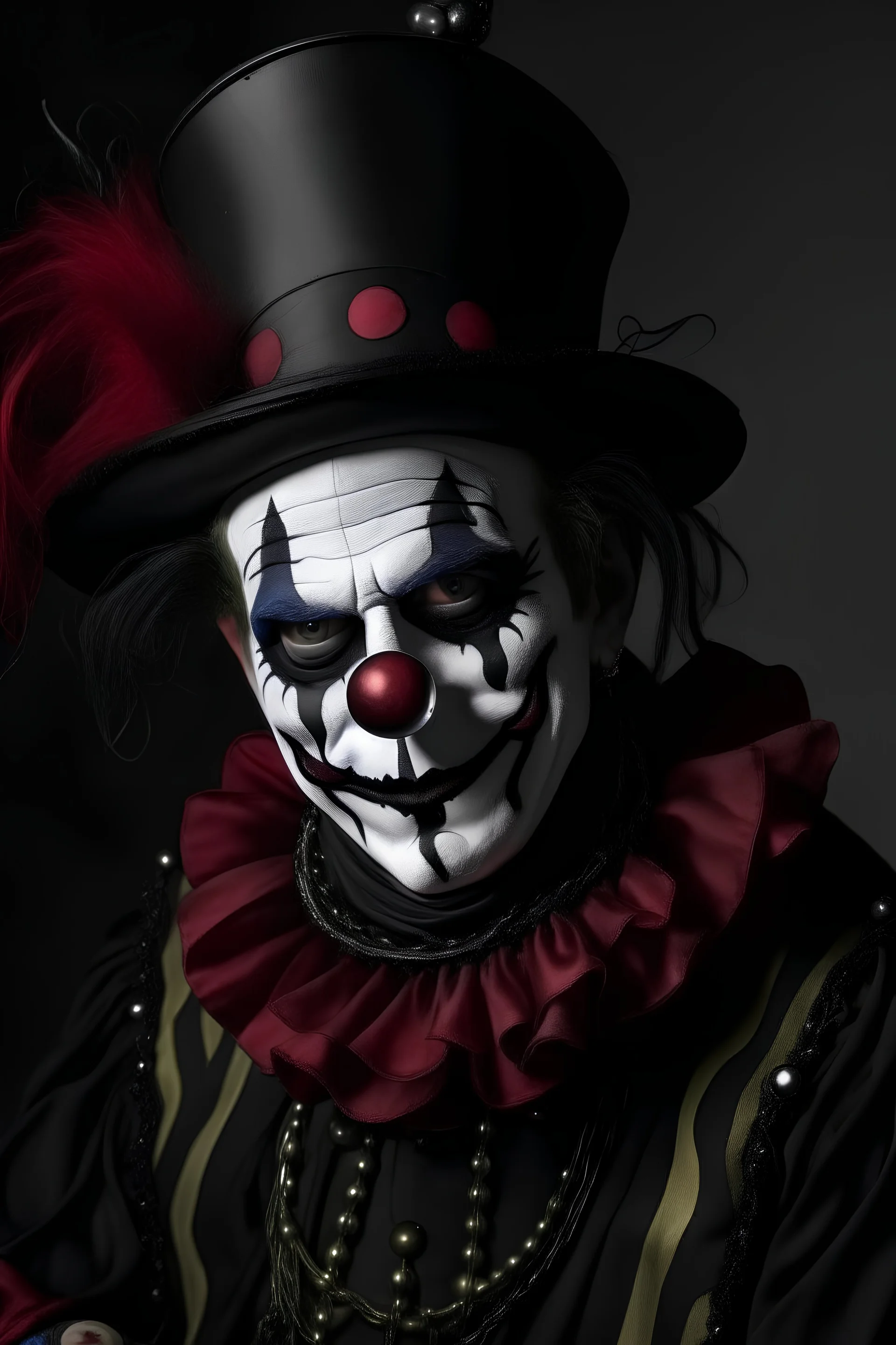 goth clown