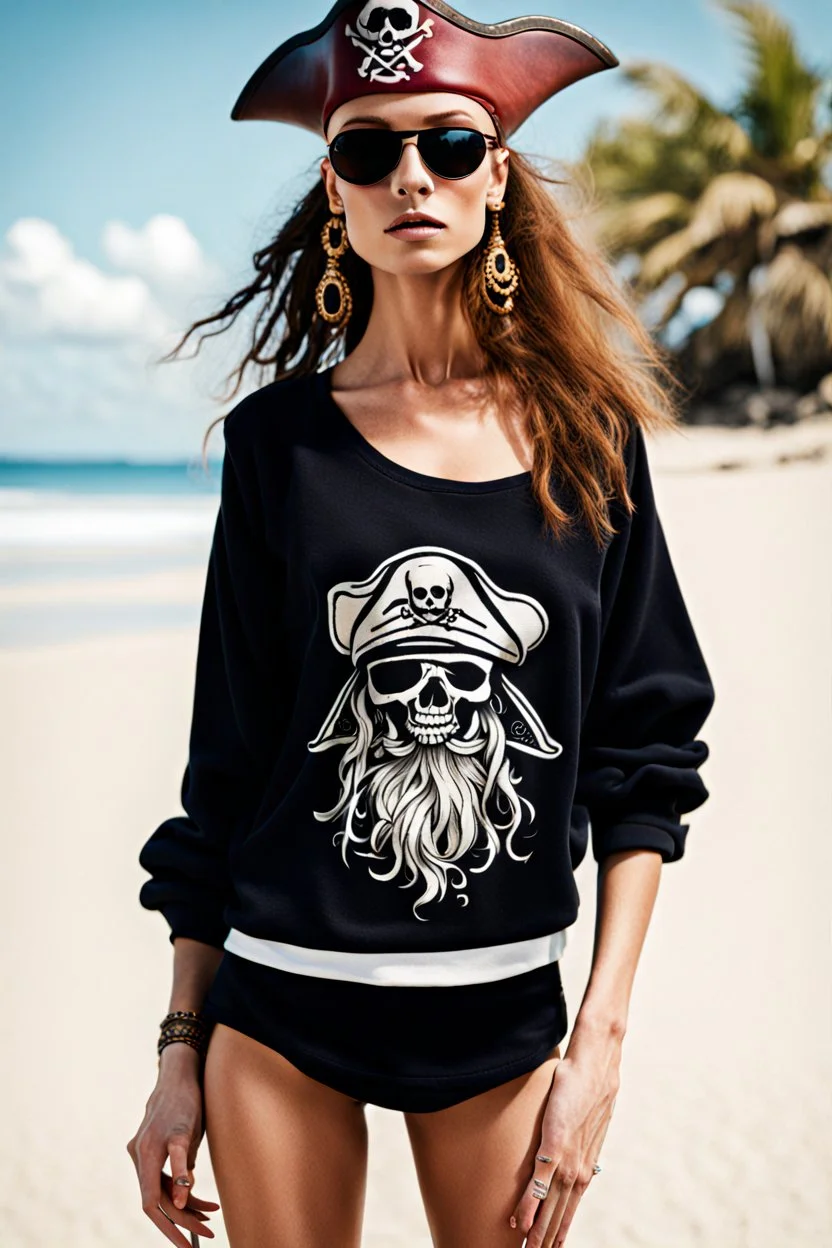 pirate priestess beach sweat