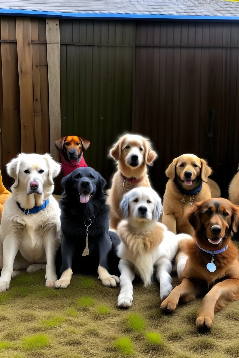 dogdaycare 4person group photo