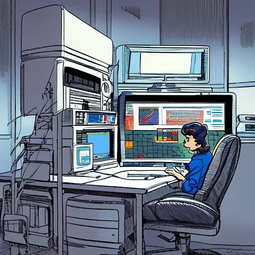 Masterpiece, High Focus, Retro Computer, retro pc, 80's Computer