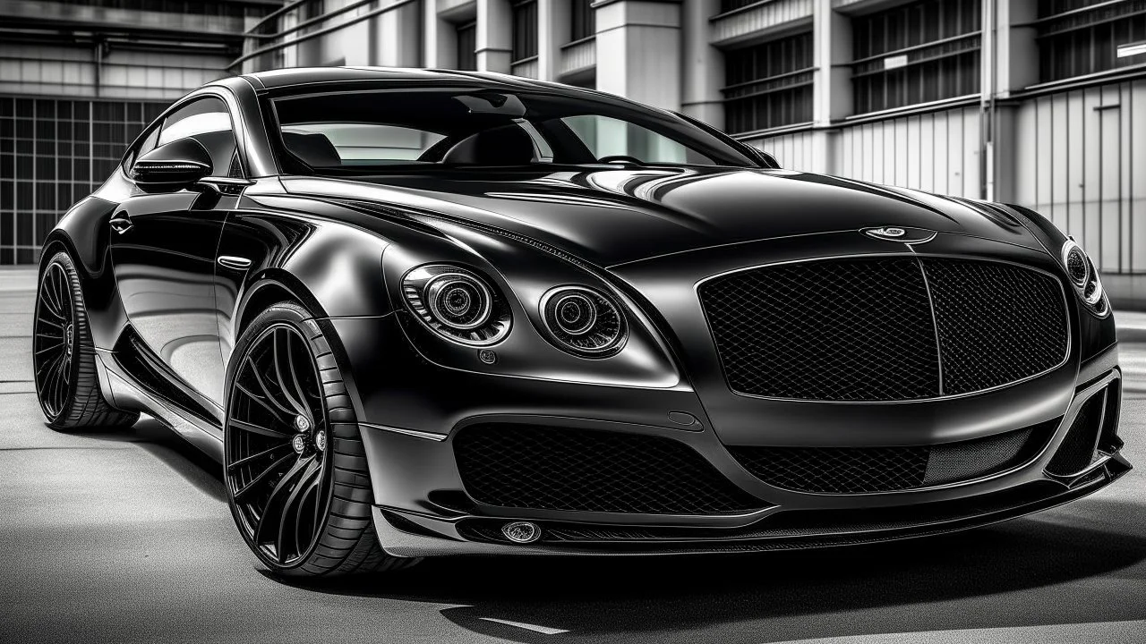 Cross between bentley continental GT and a ford mustang