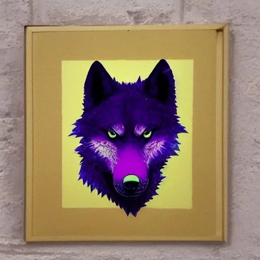 Purple wolf