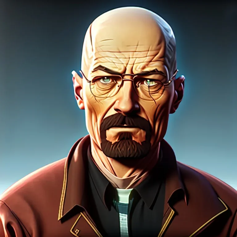 Walter white, realistic, 8k, farm background, on meth
