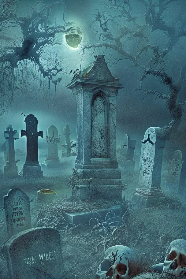 Haunted graveyard