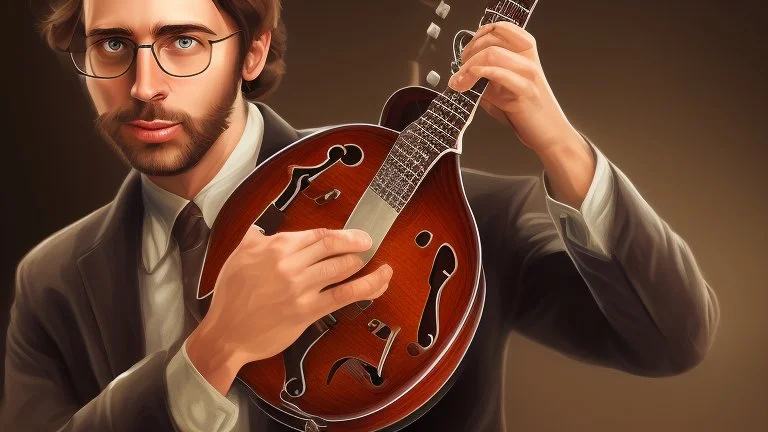 portrait off mandolin