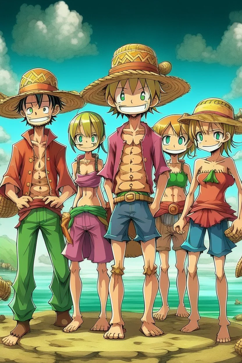 one piece straw hat pirates