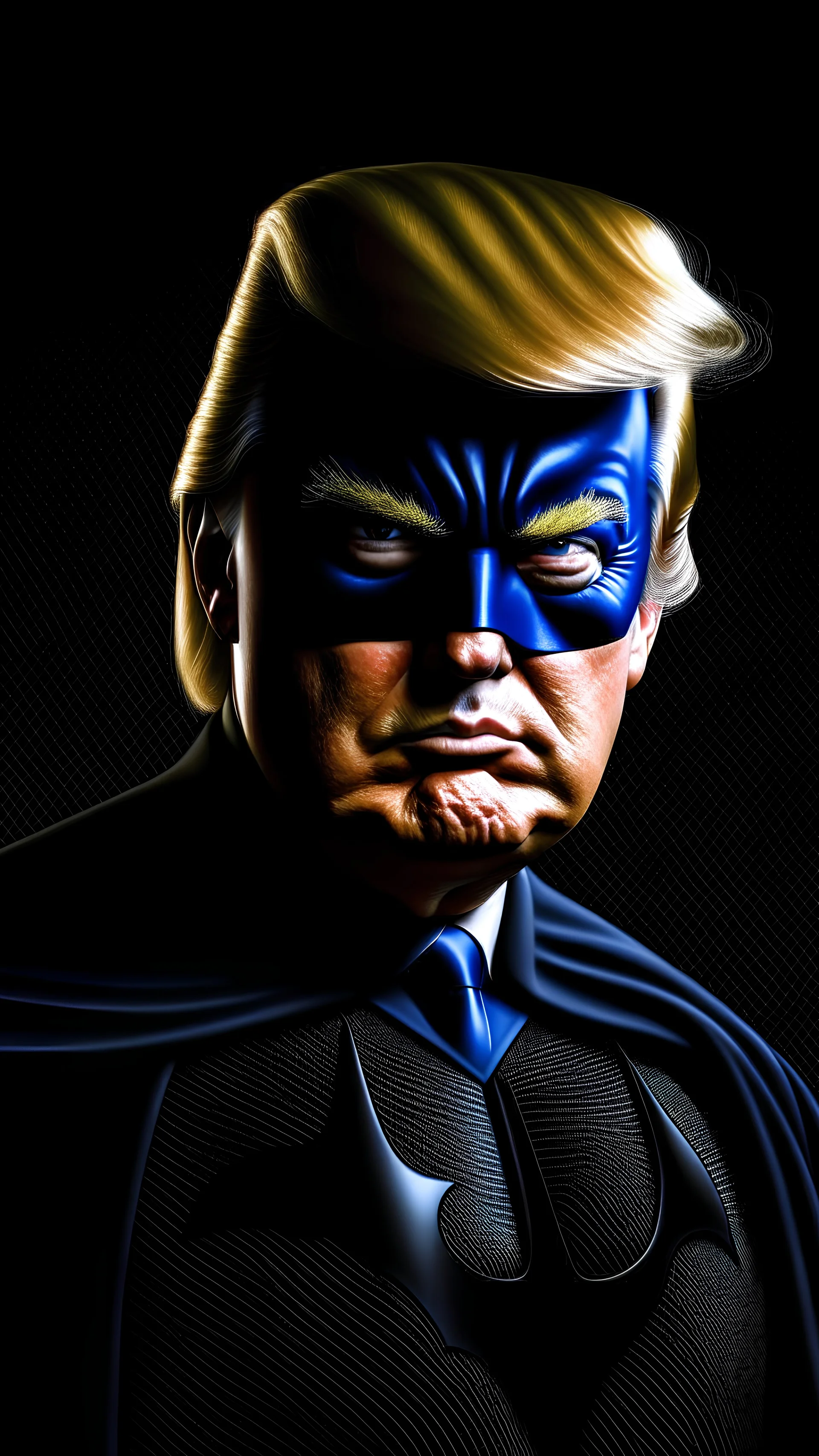 donald trump as batman