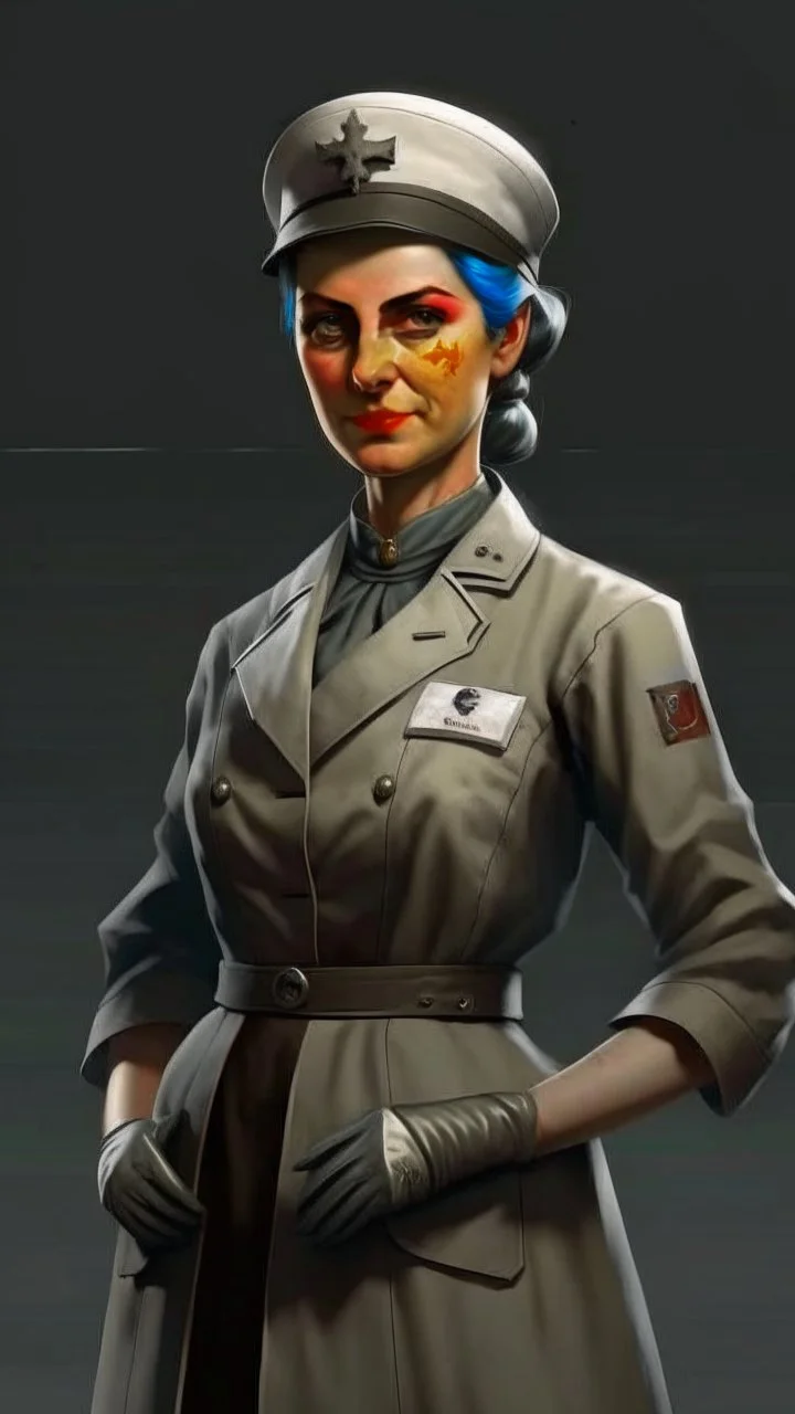 realistic bad ass 1950 nurse