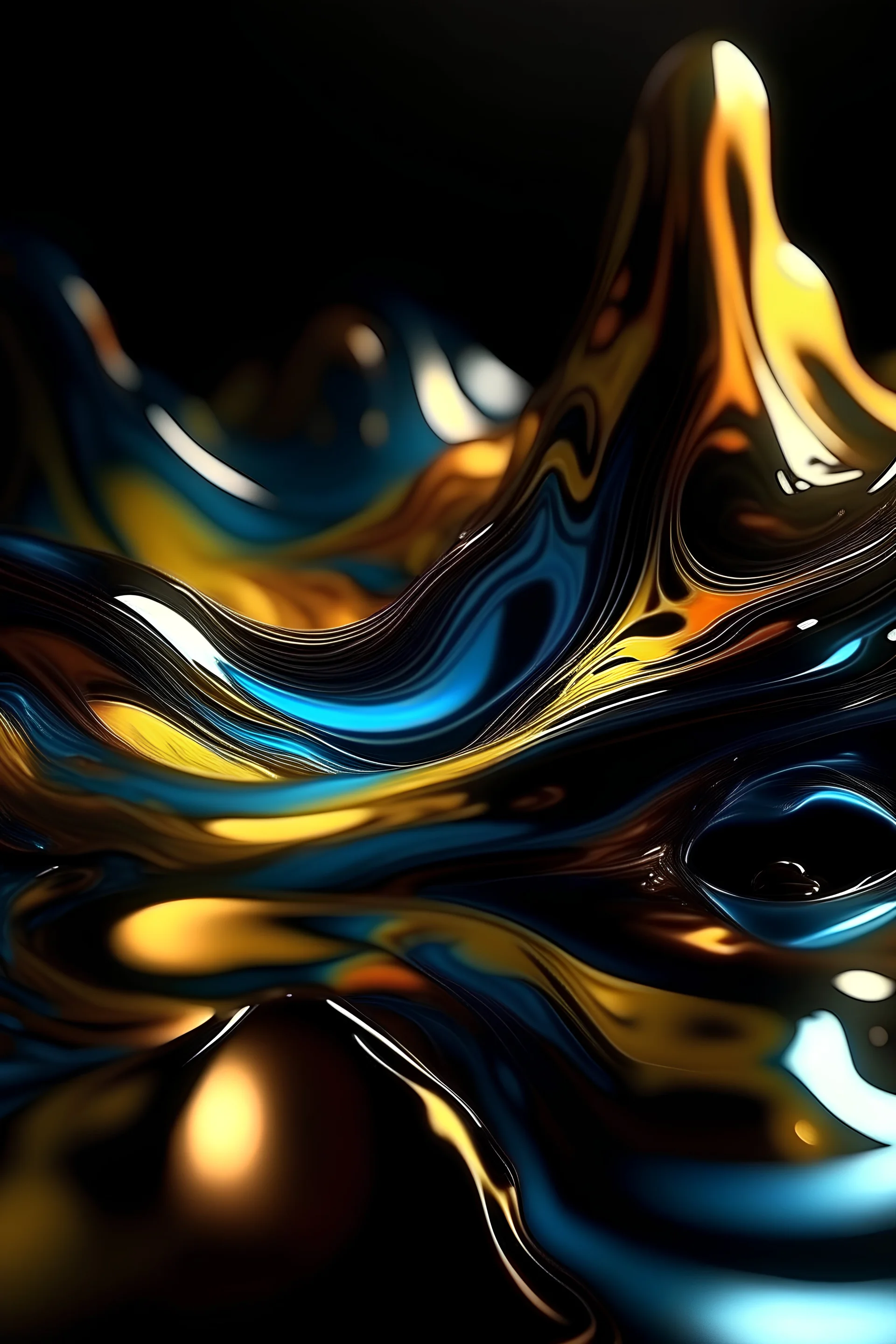 Abstract Fluid, Liquid light