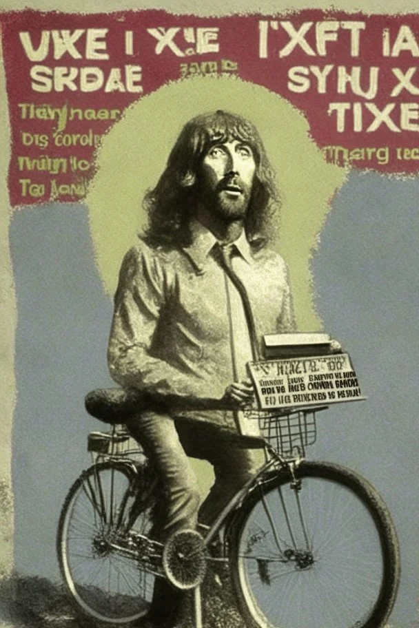 Income tax, I say Jesus I don't wanna be a candidate For Vietnam or Watergate 'Cause all I want to do is Bicycle