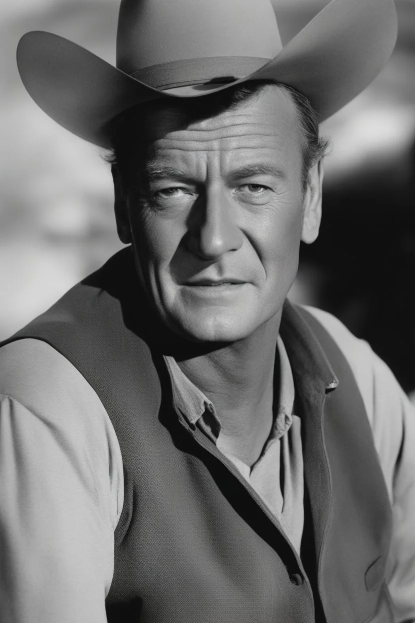 generate an image of John Wayne when he was 10