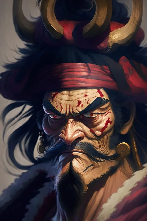 Portrait of Kaido, from One Piece