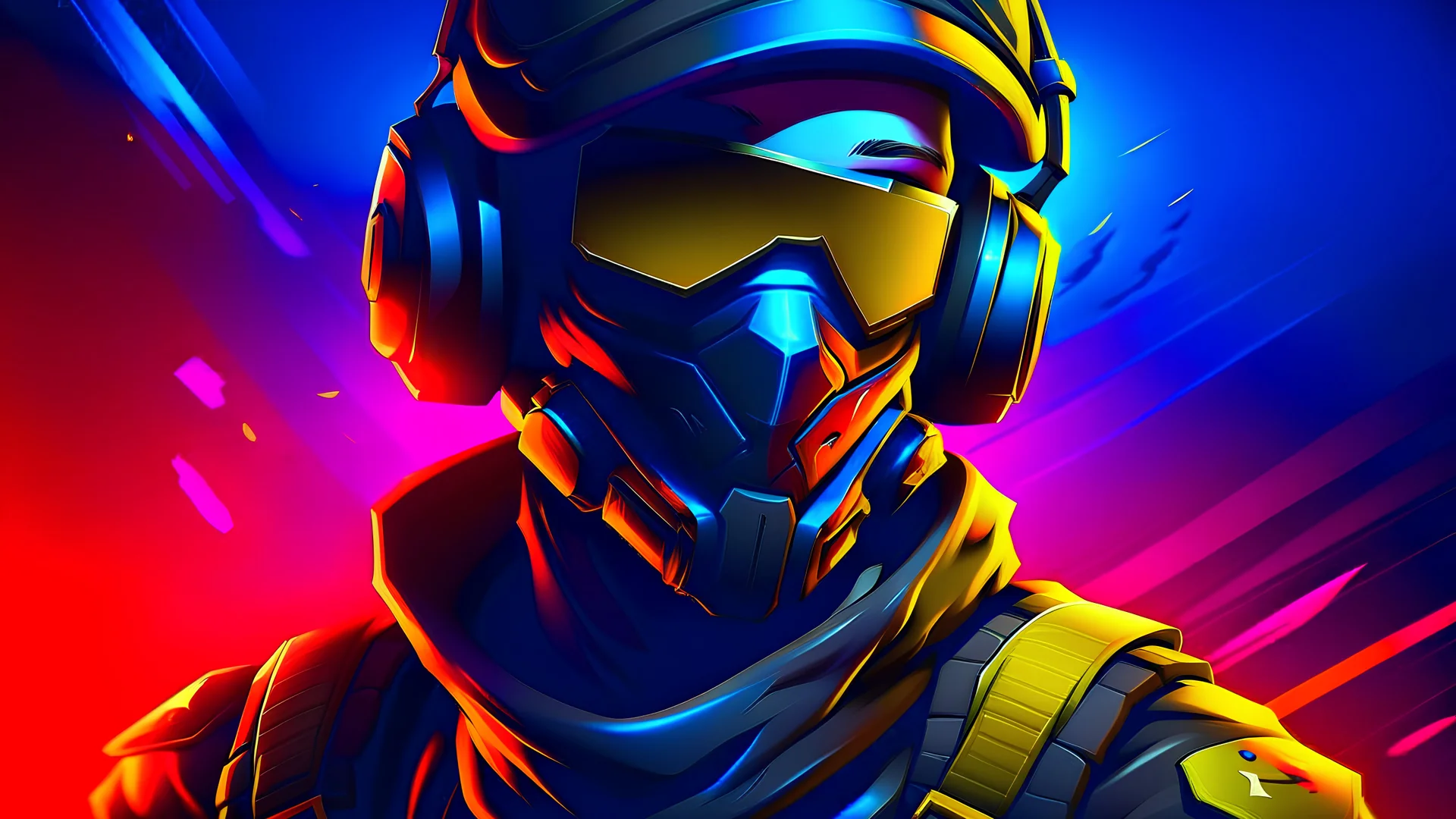 Gaming fortnite Illustration for a discord server friendly gamingchannel profile