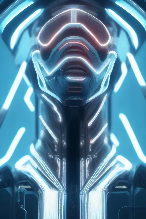 cyberpunk, head, men, portrai, tron