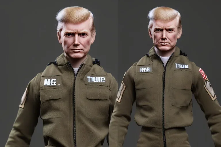 One trump G.i. joe doll