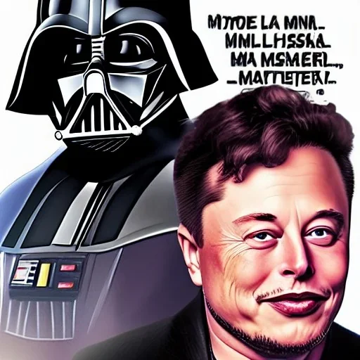 Elon Musk darth vader