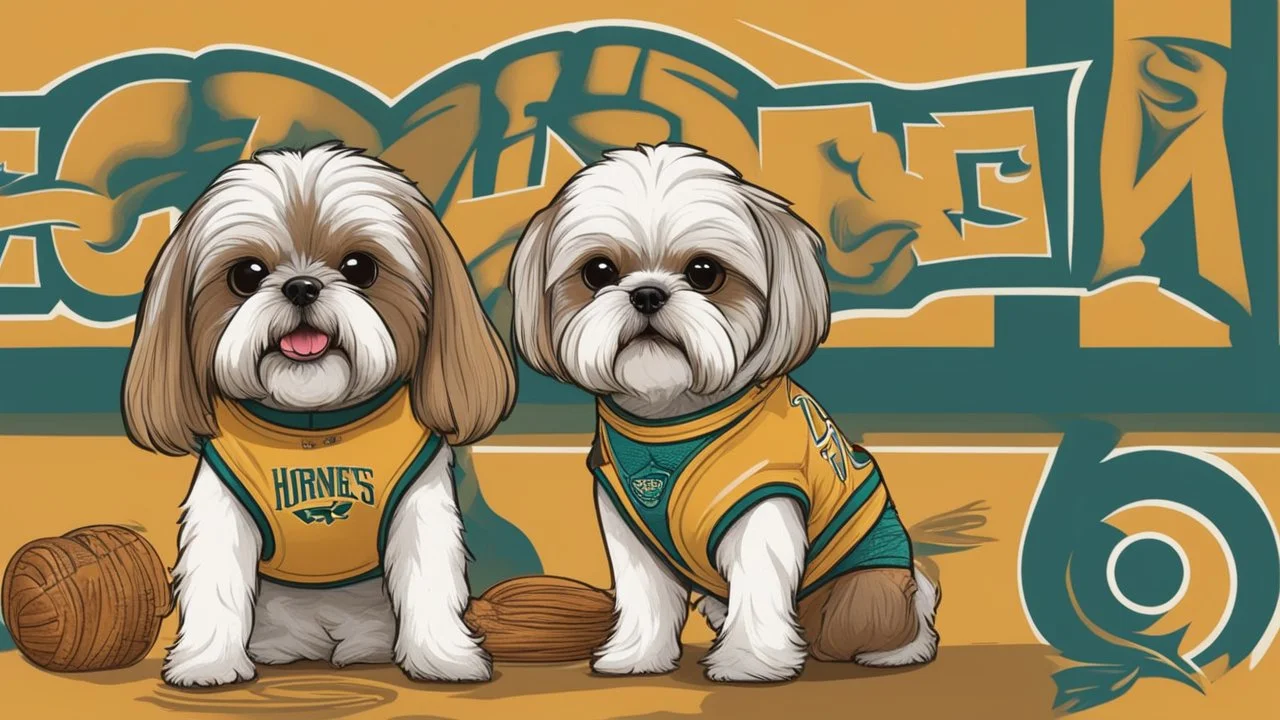 Charlotte hornets shih tzu