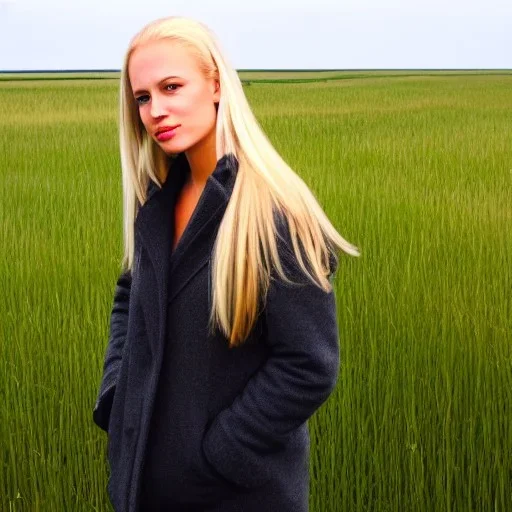 my gorgeous, blond girlfriend lives among the coastal fens of Denmark