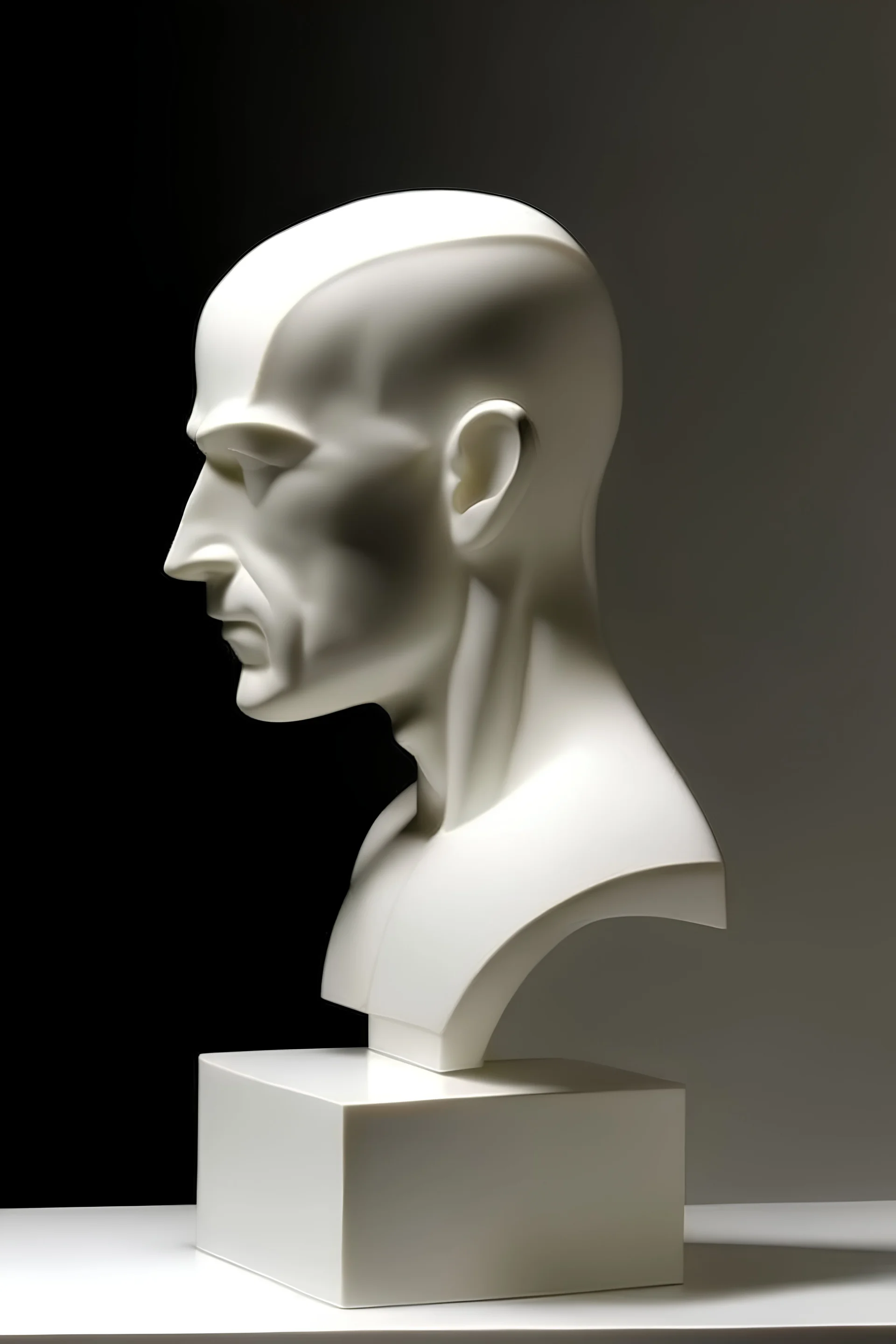 ceramic sculpture, masculine, simple, minimalistic,