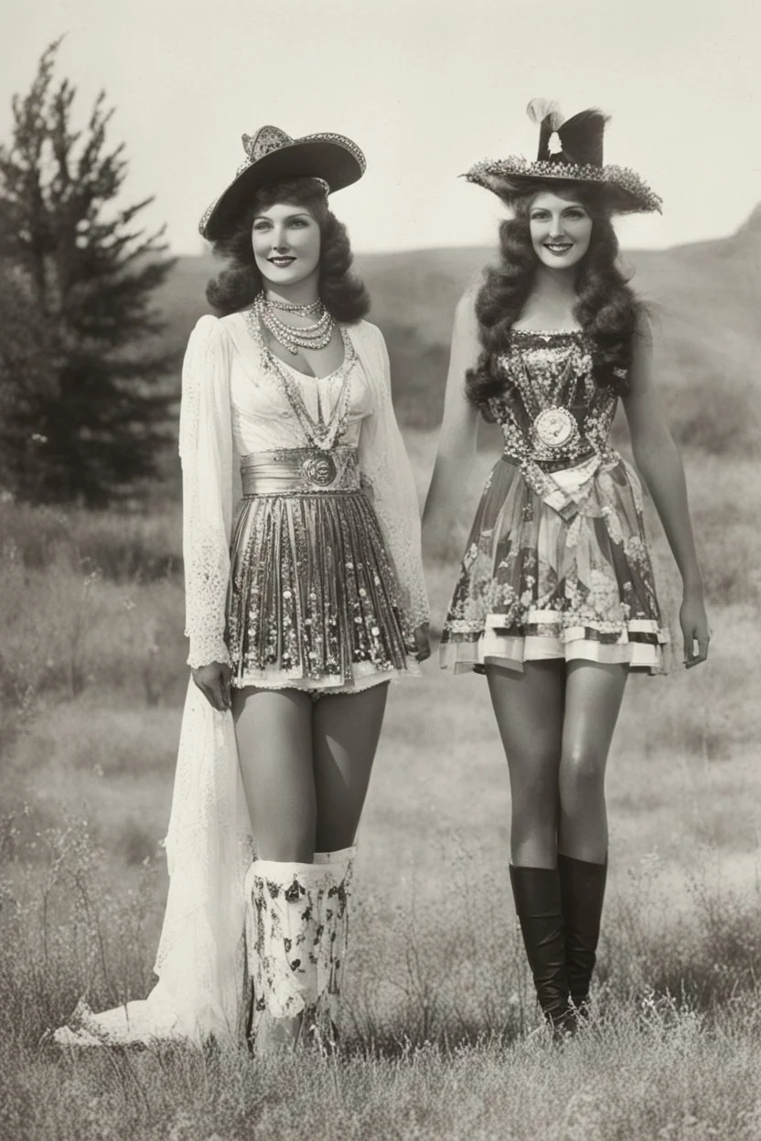 thirtymilesout: Miss Wyoming and Miss Colorado-1920 Cheyenne, Wyoming