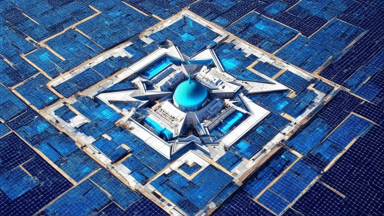Morphology Form: Star Operation: Distorted Program: Mosque Scale: Gargantuan Modifiers Random: Parametric Context: Aerial Architect: Tadao Ando Architectural Style: Traditional Material/Texture: Solar Tiles Visualization Visualization Style: Holographic Representation Repres