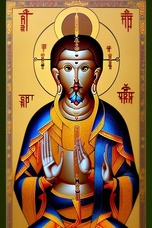 Cundi bodhisattva, Orthodox icon