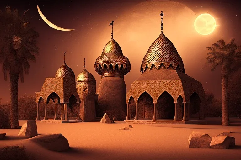 Ancient​ arabian​ night