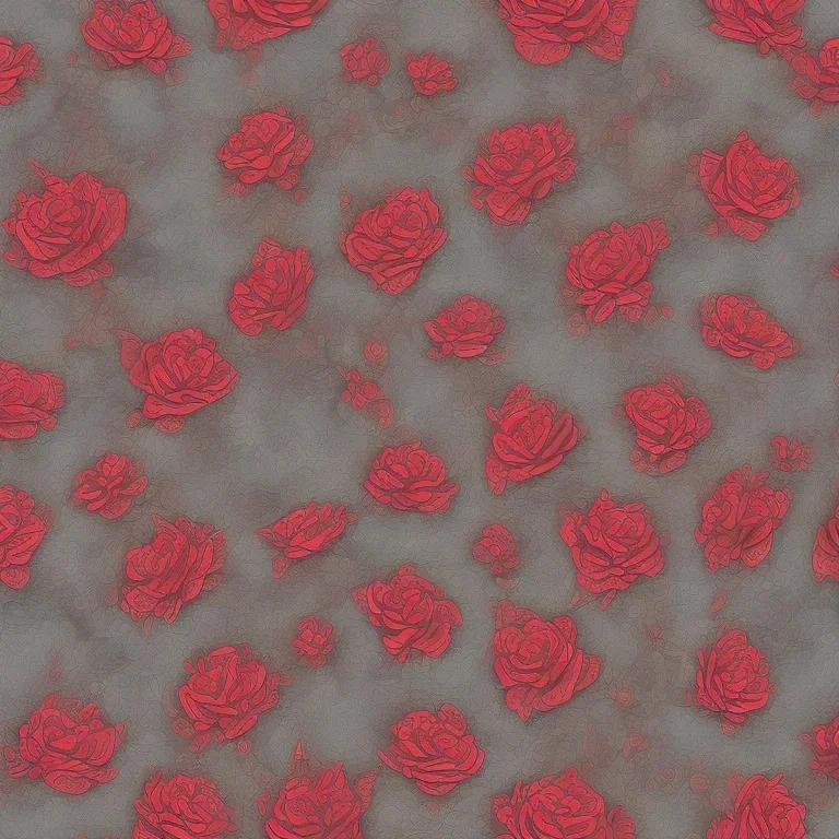 Mr. Lincoln Roses, seamless pattern, surface pattern, pop art