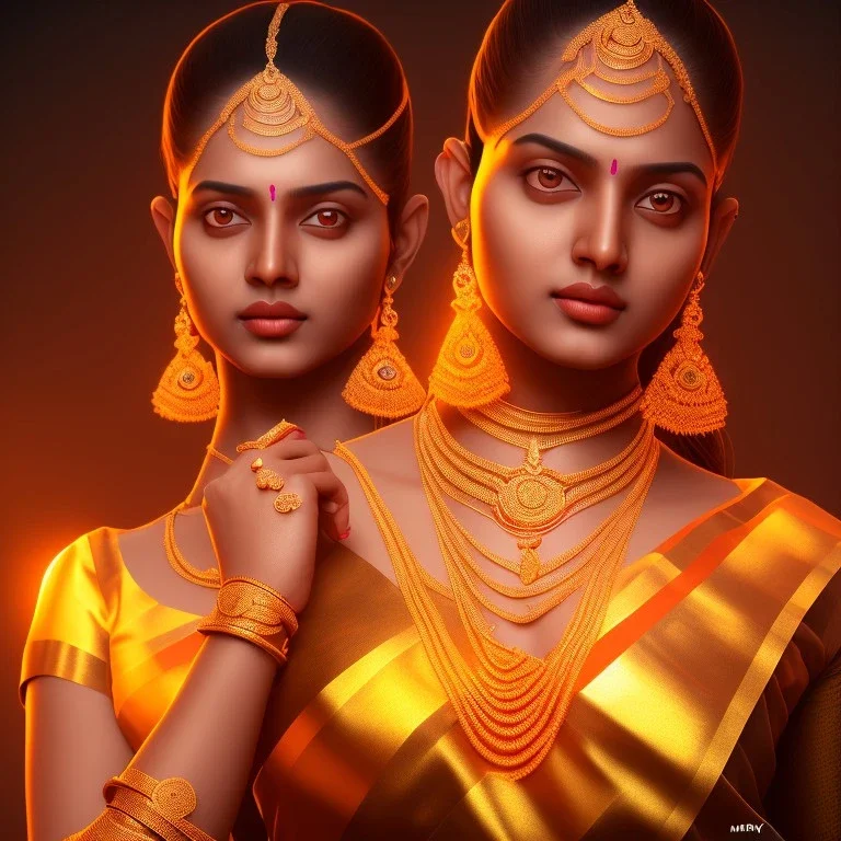 South Indian actress meena, by Mahmoud Sai, Cartographic, Circuitry, Golden Hour, Closeup-View, 16k, Lumen Global Illumination, Diffraction Grading