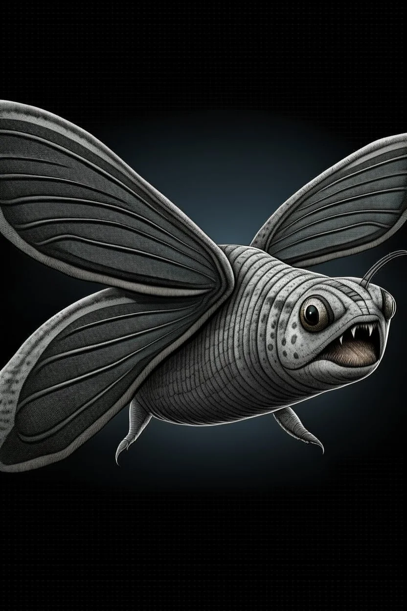 Moth / shark hybrid