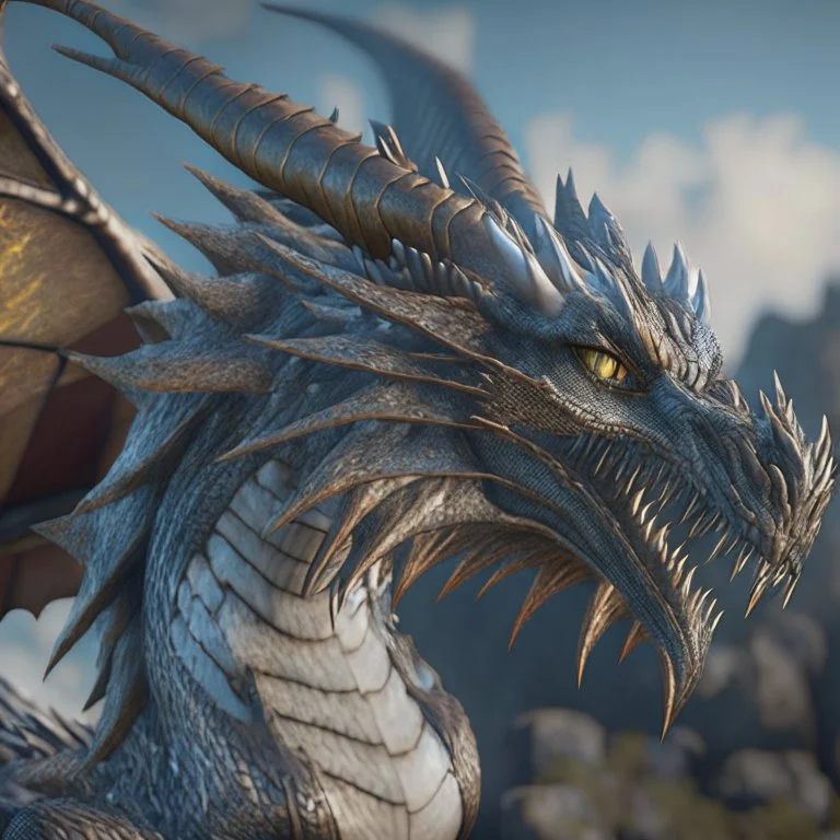 wind dragon, unreal engine 5, 8k resolution, photorealistic, ultra detailed