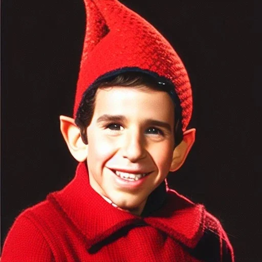 Arthur fonzarelli, elf hat, fonz, older, fonzie, winter