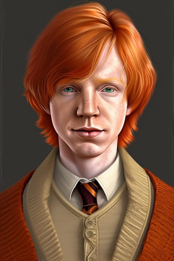 portrait of ron weasley