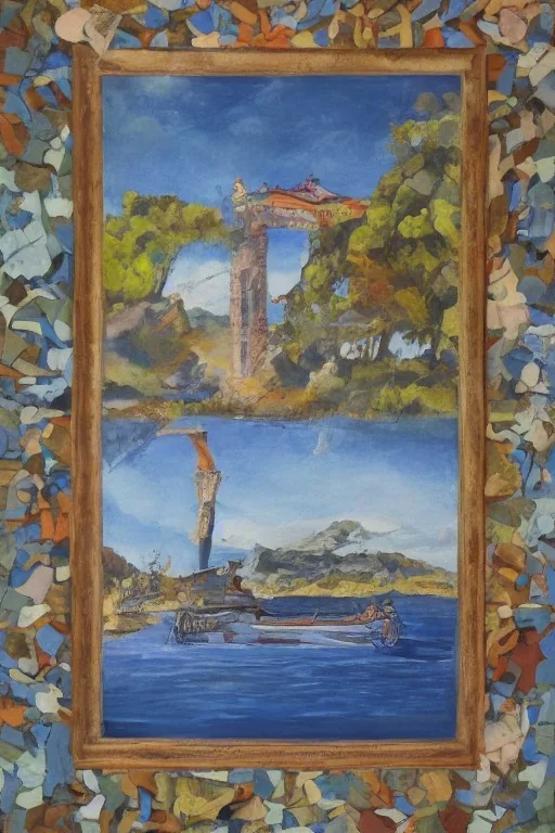 painting that shows wanderlust