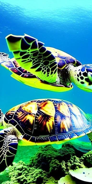 tortue lenteur eau