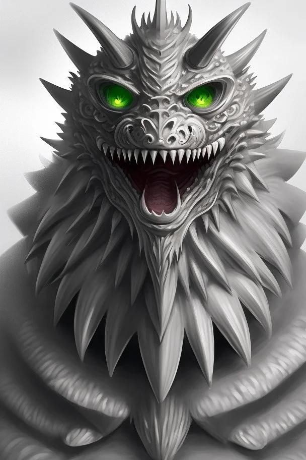 Collar monster, high quality, high resolution, detailed, 4K