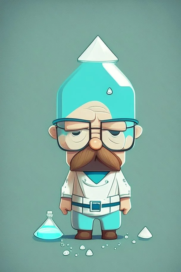 Kawaii image of Walter White