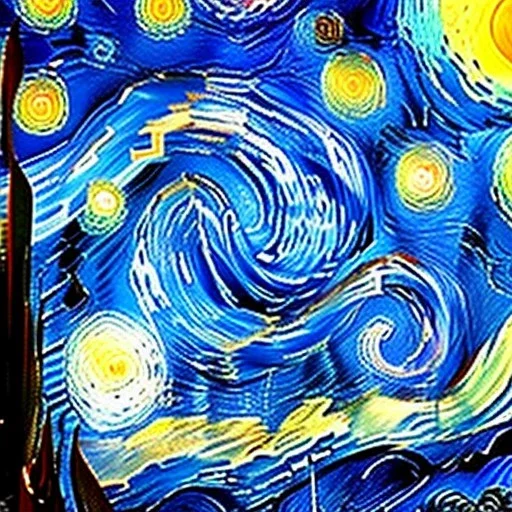 starry night sky