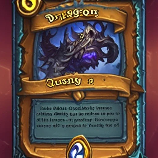 hearthstone card game dark