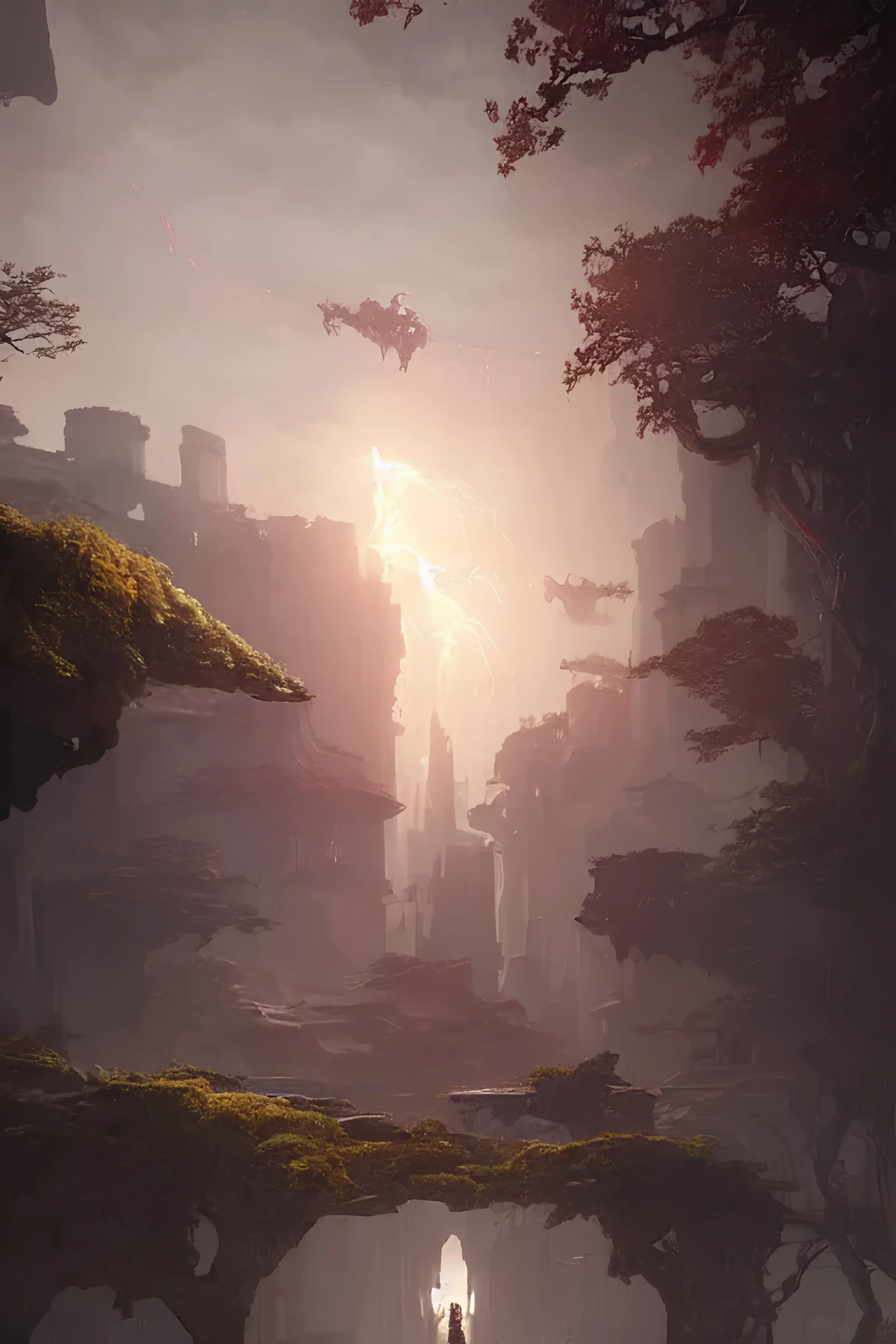 Show me the future of this world , Greg Rutkowski, fantasy, unreal engine