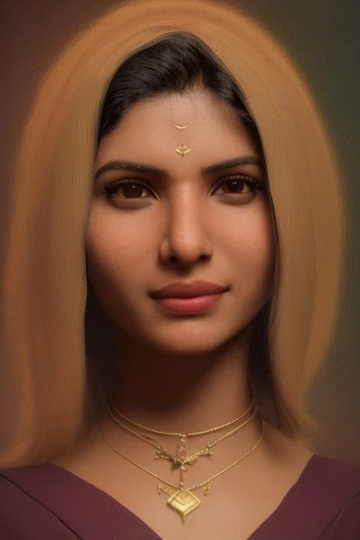 South Indian actress Samantha Ruth Prabhu, by Mahmoud Sai, Cartographic, Circuitry, Golden Hour, Closeup-View, 16k, Lumen Global Illumination, Diffraction Grading