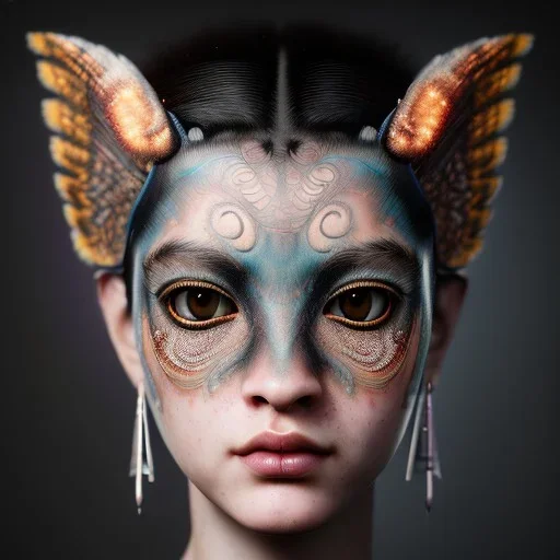 Insanely detailed photograph of an elaborate beautiful hawk goddess intricate glowing skin eyes intricate hawk lashes fur dress hyperdetailed painting by Anna Dittmann Huang Guangjian and Dan Witz CGSociety ZBrush Central fantasy art album cover art 4K 64 megapixels 8K resolution HDR Greek shiny space colours jewelry celestial hair eyes light"