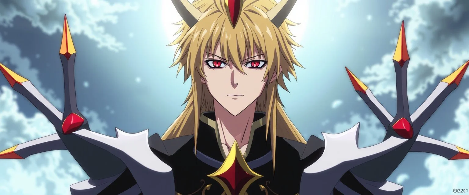 what sauron actually looks like as anime