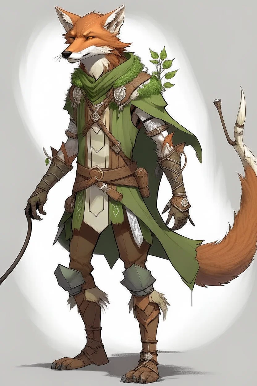 fox humanoid ranger druid dnd