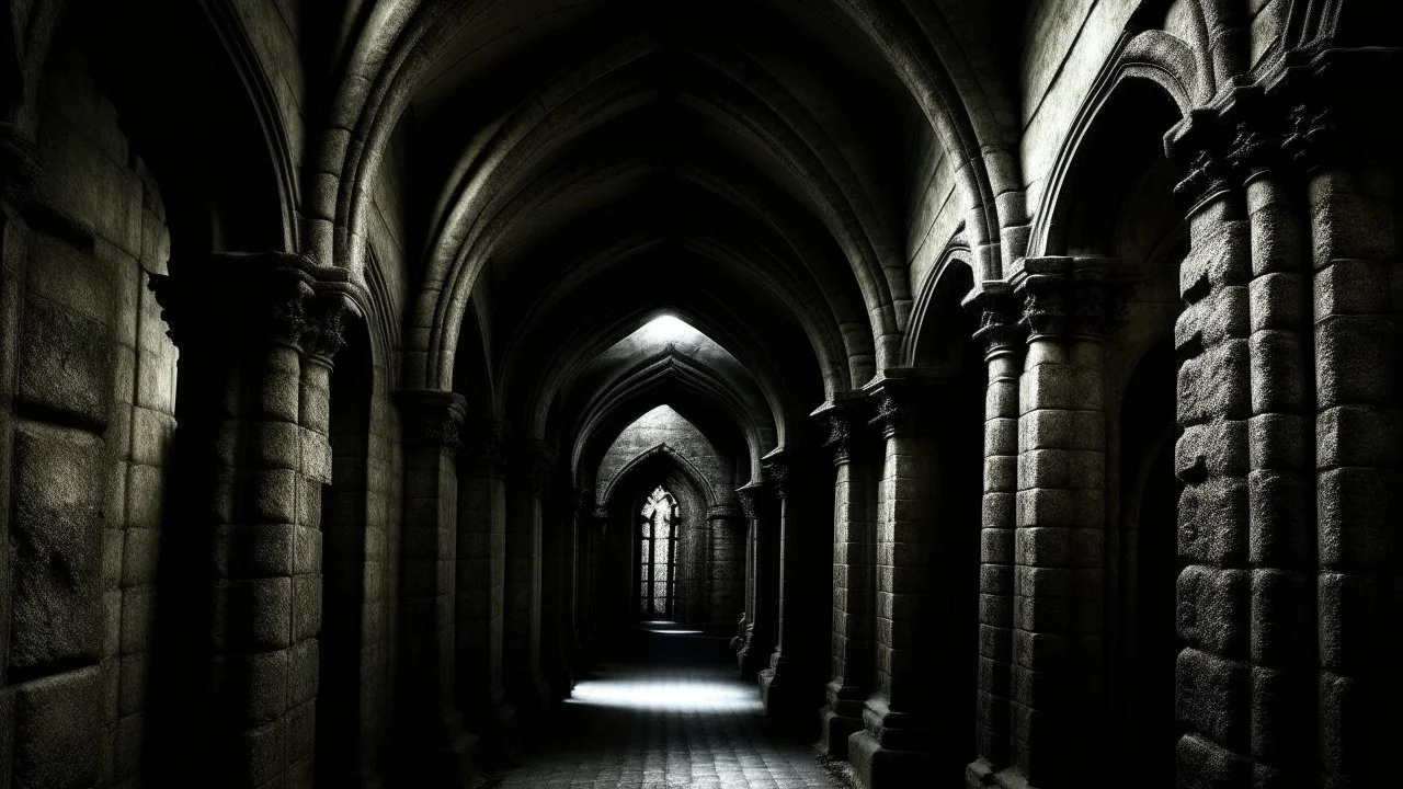 creep and coil through cobbled corridors and open arches. Integrating ominous undertones and dramatic contrasts, embody the castle's majestic allure and haunting mystery.